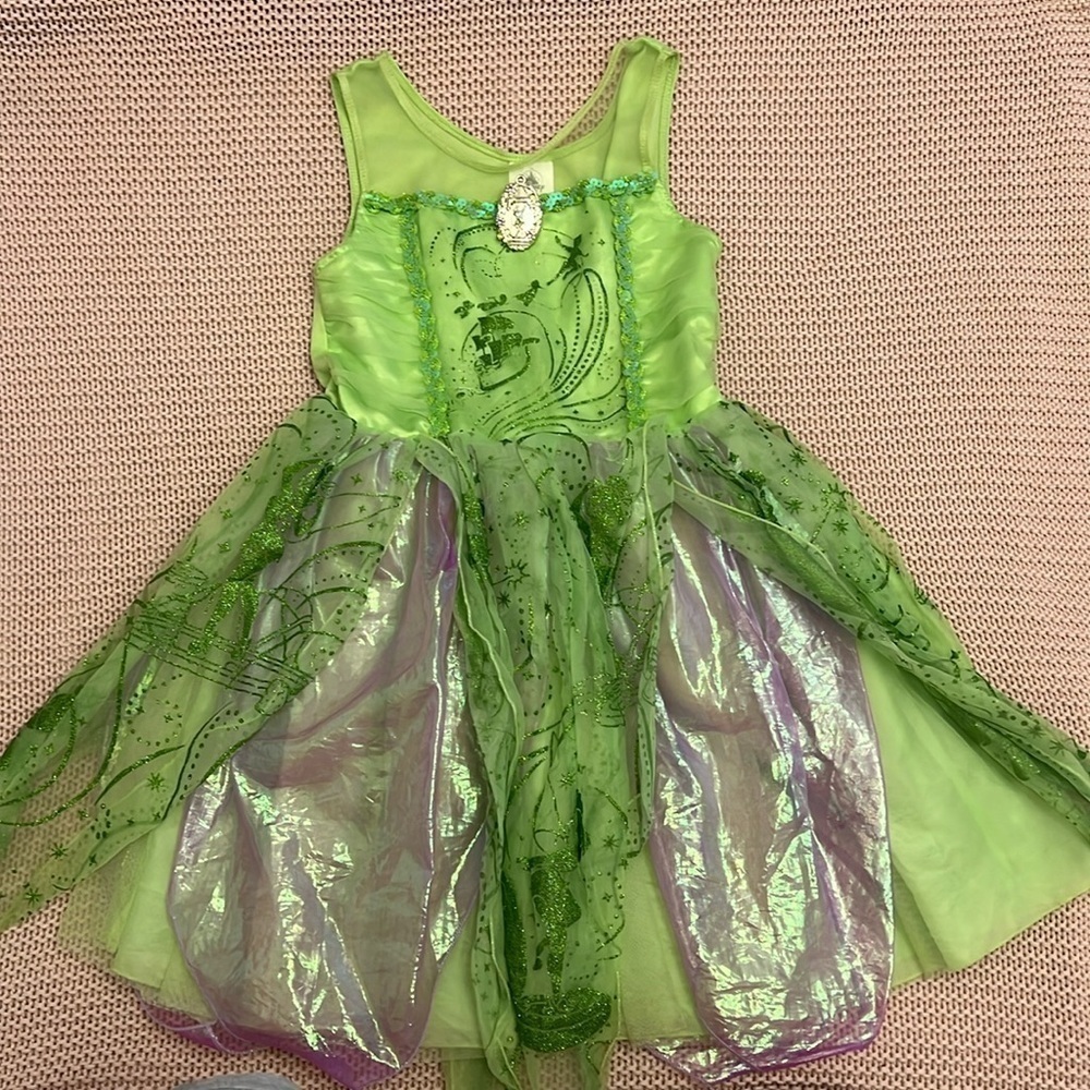Disney Tinkerbell dress, size 9/10, worn once.